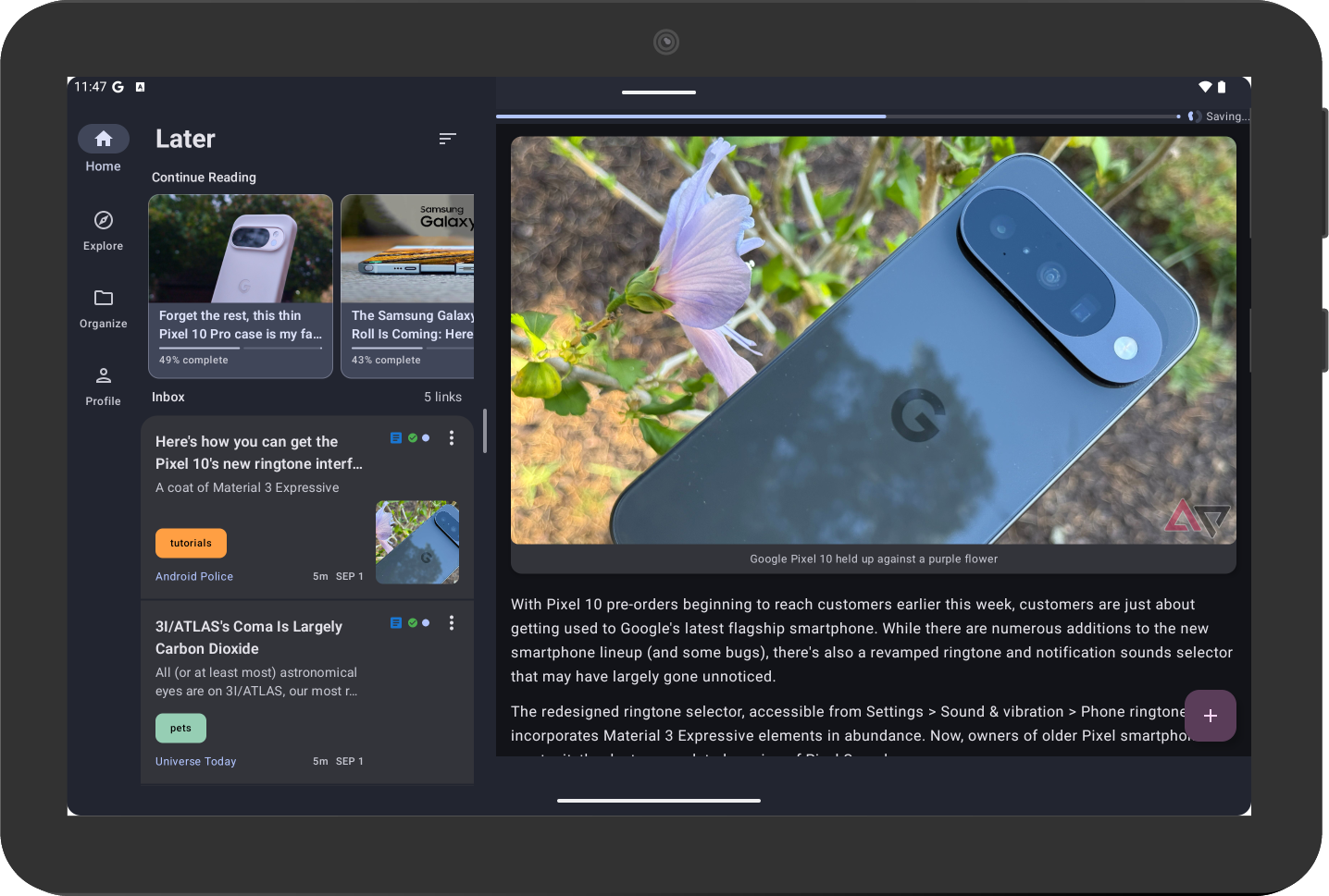 app mockup